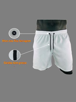 Imagem de KIT 5 Shorts Bermudas masculino tactel com elastano moda praia  futebal sacagem rapido conforto