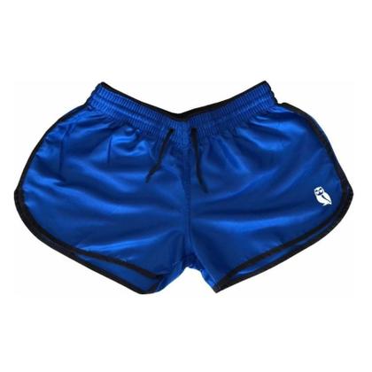 Imagem de Kit 5 Shorts Femininos Tactel Liso Moda Praia Academia Verão