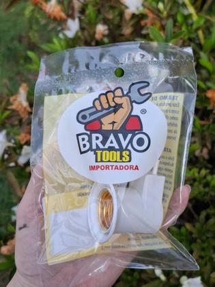 Imagem de Kit 5 Soquetes E27 Bocal Lâmpada Tomada Chave Liga Desliga Branco