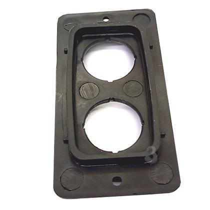 Imagem de Kit 5 Suporte Botoeira Fixação de Botão com 2 Furos para Caixa Painel Quadro Elétrico