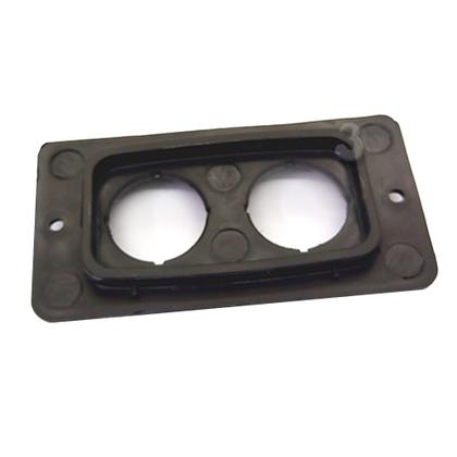 Imagem de Kit 5 Suporte Botoeira Fixação de Botão com 2 Furos para Caixa Painel Quadro Elétrico