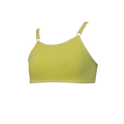 Imagem de Kit 5 Sutiã Infantil Juvenil Algodão Sem Bojo