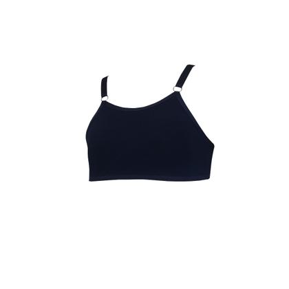 Imagem de Kit 5 Sutiã Infantil Juvenil Algodão Sem Bojo Tamanho:MCor:Preto