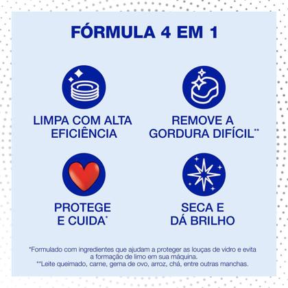 Imagem de Kit 5 Tabletes 4 em 1 Cif Para Máquina de Lavar Louças 315g