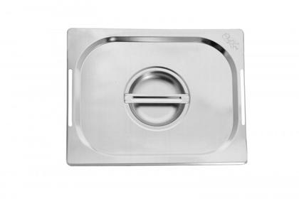 Imagem de Kit 5 tampa para cuba inox recortada 1/2 gn p/ buffet