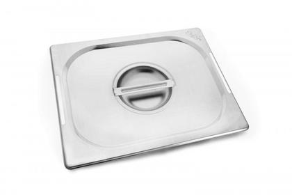 Imagem de Kit 5 tampa para cuba inox recortada 1/2 gn p/ buffet