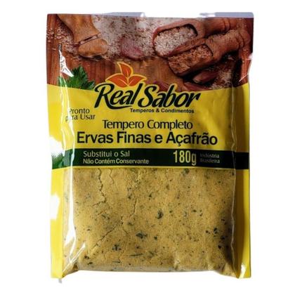 Imagem de Kit 5 Temperos Completos Real Sabor 180g Pimenta Alho Ervas Ltt Alimentos Mais Temperos