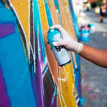 Imagem de Kit 5 Tinta Spray Fosca 94mtn 400ml Cores Grafite Multiuso