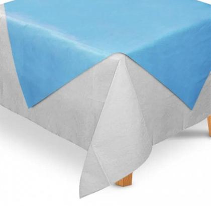 Imagem de Kit 5 Toalha de Mesa Retangular Para Festas TNT 70x70cm