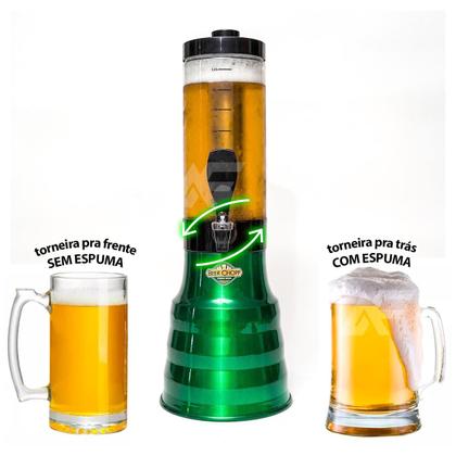 Imagem de Kit 5 Torres De Chop Alum Portatil 2l Base Giratória Várias Cores