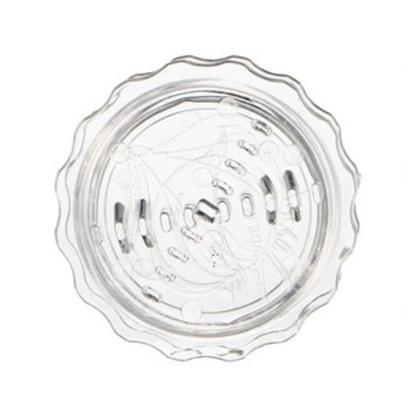 Imagem de Kit 5 Trituradores Moedor Alho Acrílico Espremedor S/ Cheiro Transparente