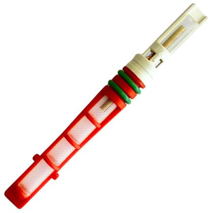 Imagem de Kit 5 Tubo Expansor Ar Cond Canetinha Laranja Com 2 Orings