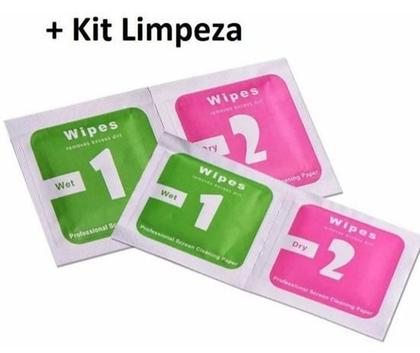 Imagem de Kit 5 UN Película de vidro Temperado Protetora para LG k40S tela 6.1