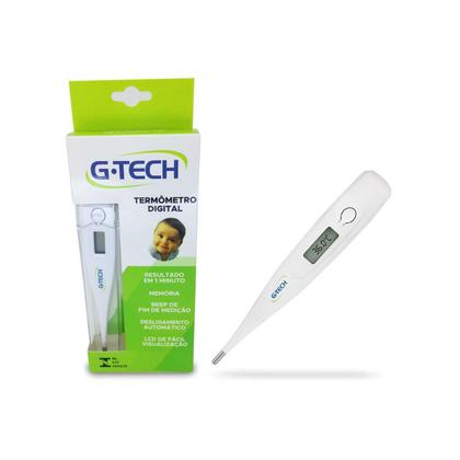Imagem de KIT 5 Unid. Termômetro Clínico Digital TH1027 - G-TECH 