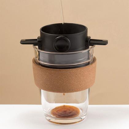 Imagem de Kit 5 Unidades de Mini Coador de Café Individual Portátil Inox para Copo