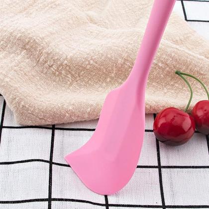 Imagem de Kit 5 Utensílios de Cozinha Silicone Batedor Inox Espátula Pincel Multiuso 035