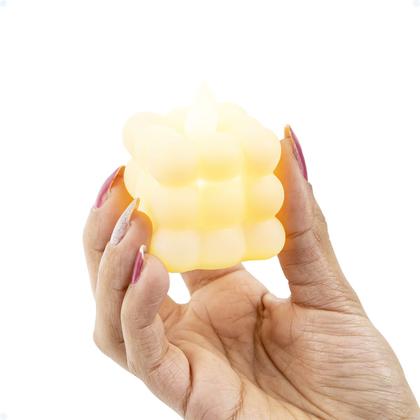 Imagem de Kit 5 Velas Decorativas Artificial Eletrônica De Led Bubble