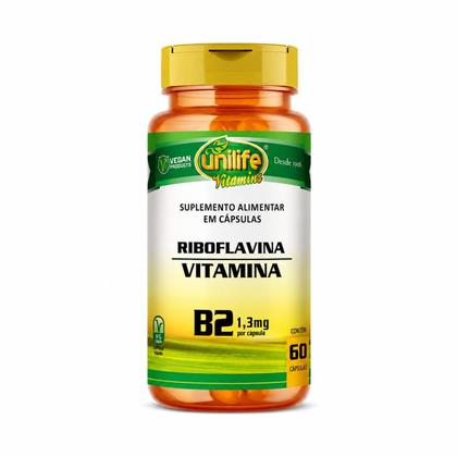 Imagem de Kit 5 Vitamina B2 Riboflavina 60 cápsulas Unilife