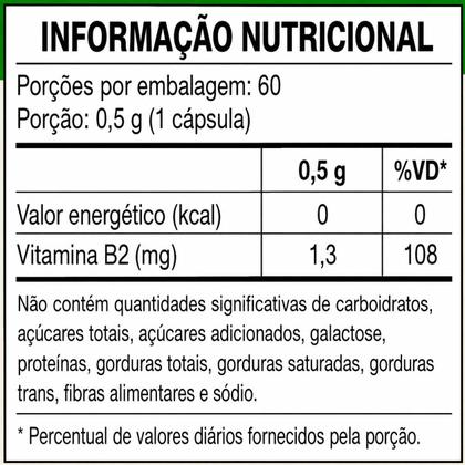 Imagem de Kit 5 Vitamina B2 Riboflavina 60 cápsulas Unilife