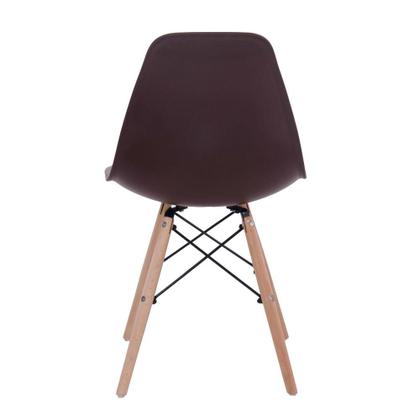 Imagem de KIT - 5 x cadeiras Charles Eames Eiffel DSW - Base de madeira clara