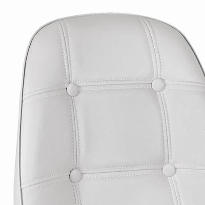 Imagem de KIT - 5 x cadeiras estofadas Eames Eiffel Botonê - Base de madeira clara