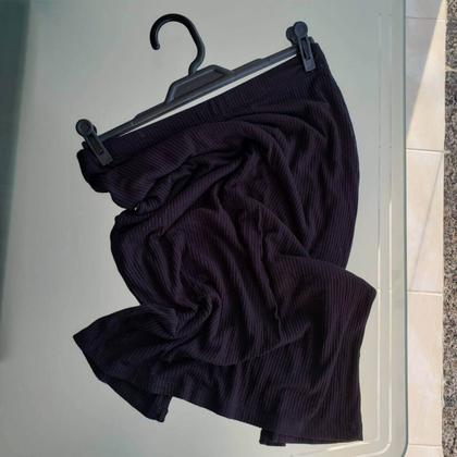 Imagem de Kit 50 Cabides com Presilhas Preto para Lojas Plástico Prendedor Saias Bermudas Expositor