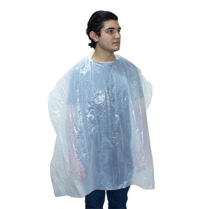 Imagem de Kit 50 Capas Para Corte de Cabelo Química Tintura, Descartáveis