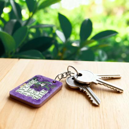 Imagem de Kit 50 Chaveiros MDF Halloween Lembrancinha Dia das Bruxas