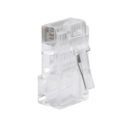 Imagem de Kit 50 Conectores RJ45 Rede CAT5E UTP Conex 1000 Intelbras Original Instalação Rápida