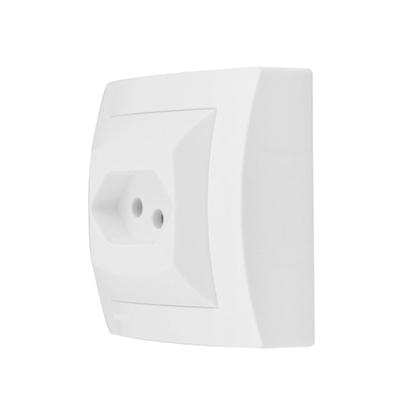 Imagem de Kit 50 Conjunto Tomada 2p+t 10a 250v Sistema X Branco Pial