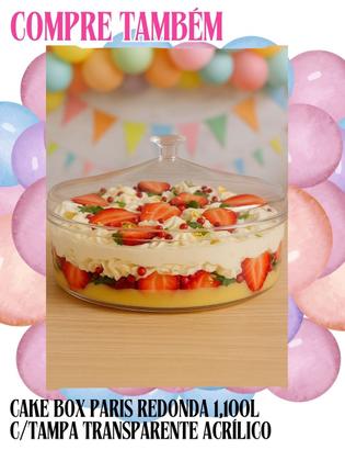 Imagem de Kit 50 Copos Acrílico Glitter 25ml Docinhos Festa Decoração