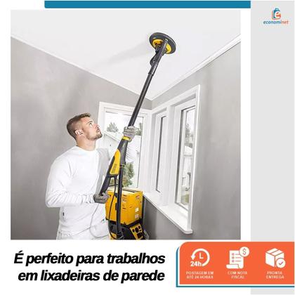 Imagem de Kit 50 Disco de Lixa Branco com Fixação Autoadesiva Starfer 225mm Grão 180 para Lixadeira