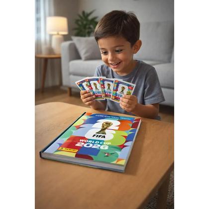 Imagem de Kit 50 Envelopes de Figurinhas Copa do Mundo FIFA 2026 com 7 Cromos - Panini