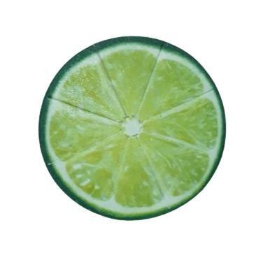 Imagem de KIT 50 Lixas De Unhas Em E.v.a. Frutas - Laranja E Limão