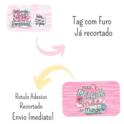 Imagem de Kit 50 Mini Hidratantes Dia Das Mães Lembrancinhas Mimo