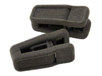 Imagem de Kit 50 Un Presilhas De Veludo Para Cabides IKAZA