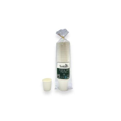 Imagem de KIT 500 Copos De Papel 120ML Sustain  TALGE ECO