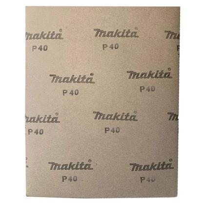 Imagem de Kit 500 Folhas de Lixa Grão 40 para Madeira - Makita