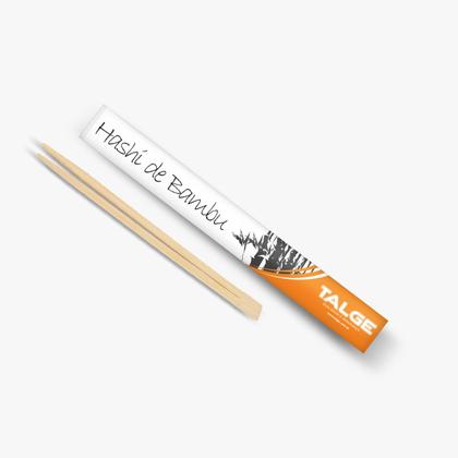 Imagem de Kit 500 Hashi de Bambu Descartável Oriental - TALGE ECO