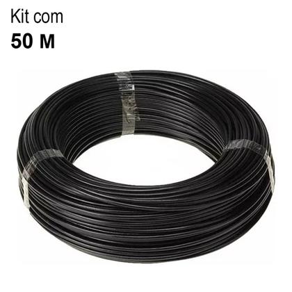 Imagem de Kit 50m de Cabo de Aço Revestido em Pvc para Academia 3,20 Mm - Cimaf