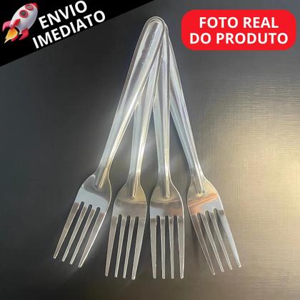 Imagem de Kit 54 Talheres Inox Premium Garfo Faca E Colher Talher Para Refeição Lanchonete Restaurante Buffet