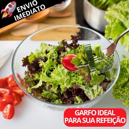 Imagem de Kit 54 Talheres Inox Premium Garfo Faca E Colher Talher Para Refeição Lanchonete Restaurante Buffet