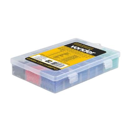 Imagem de Kit 560 Tubos Termo Retrátil Emendar Isolar Fio Cabo
