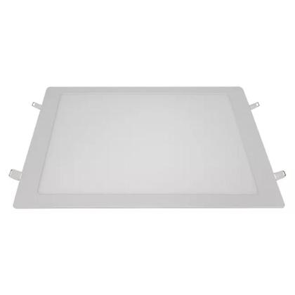 Imagem de Kit 5Pçs Painel Plafon Led 24W Quadrado Embutir Branco 29X29