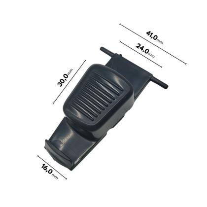 Imagem de Kit 5un Botão Trava Tecla Preta do Recipiente Reservatório Compatível com Aspirador WAP High Speed