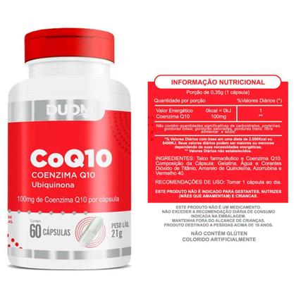 Imagem de Kit 5x coenzima q10 60 cápsulas duom coq10 100mg por cápsula