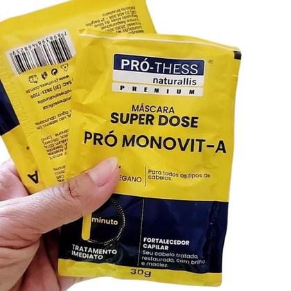 Imagem de Kit 5x Sachê Super Dose Monovit-A 30g Fortalecimento Capilar