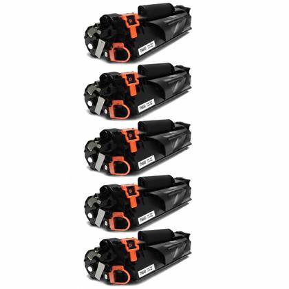 Imagem de Kit 5x Toner P/ Impressora Laserjet Pro M1132mfp M1132 1132