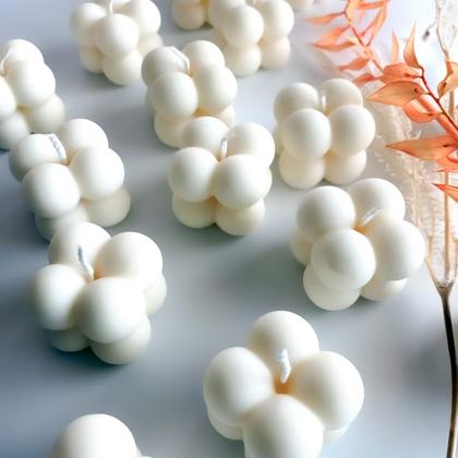 Imagem de Kit 5x Vela Lembrancinhas Aromática Premium Mini Bubble Kits 35g Sem Parafina