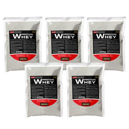 Imagem de KIT 5x Whey Protein Refil 500g - Bodybuilders